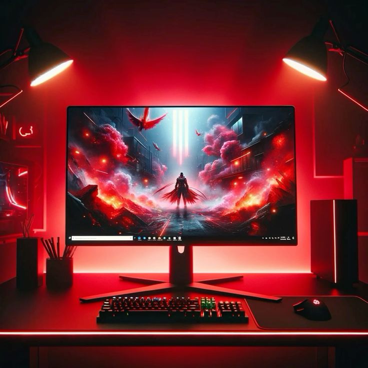 Inside the bloondbetau testing studio with two gaming setups side by side